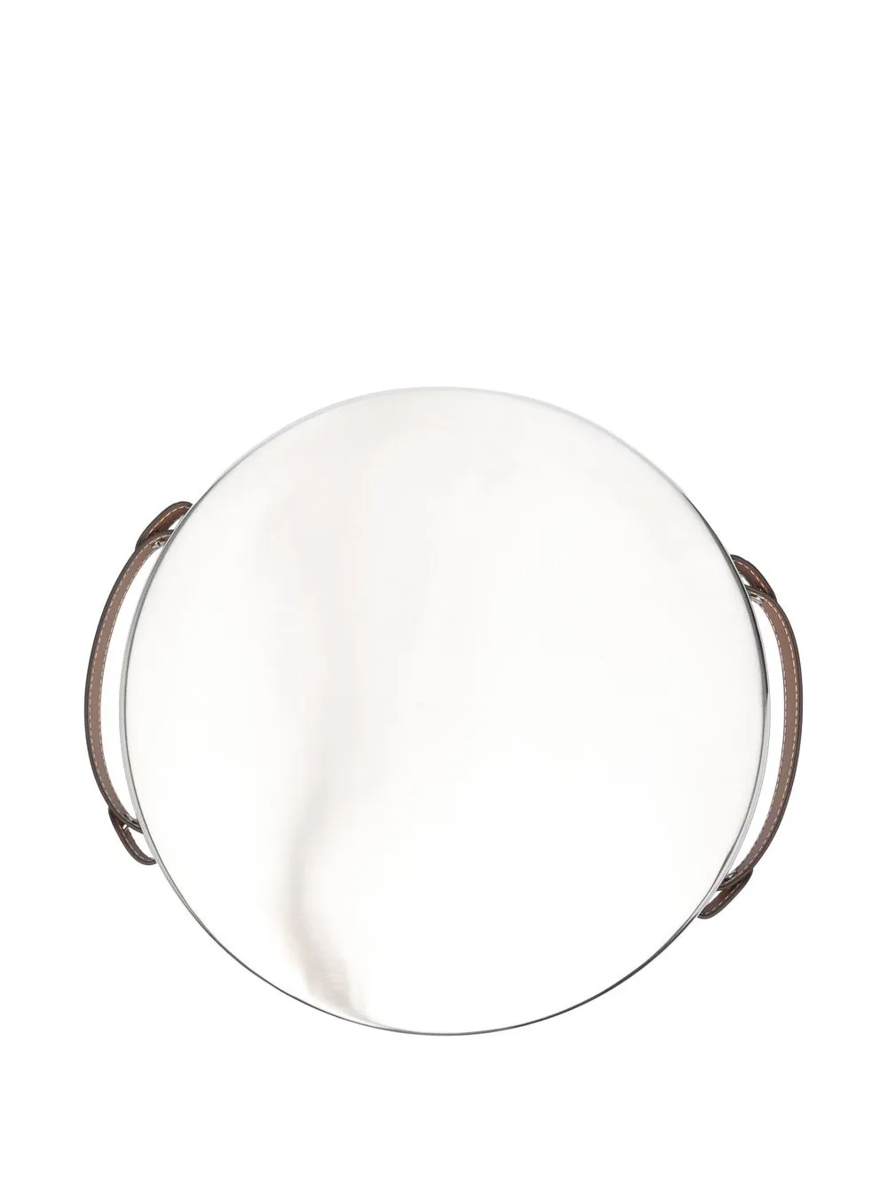  Ralph Lauren Home Wyatt Round Tray - Silver 