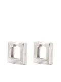 IVI Aurelia square hoop earrings - Silver