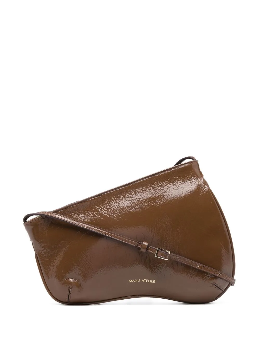 

Manu Atelier Curve shoulder bag - Brown