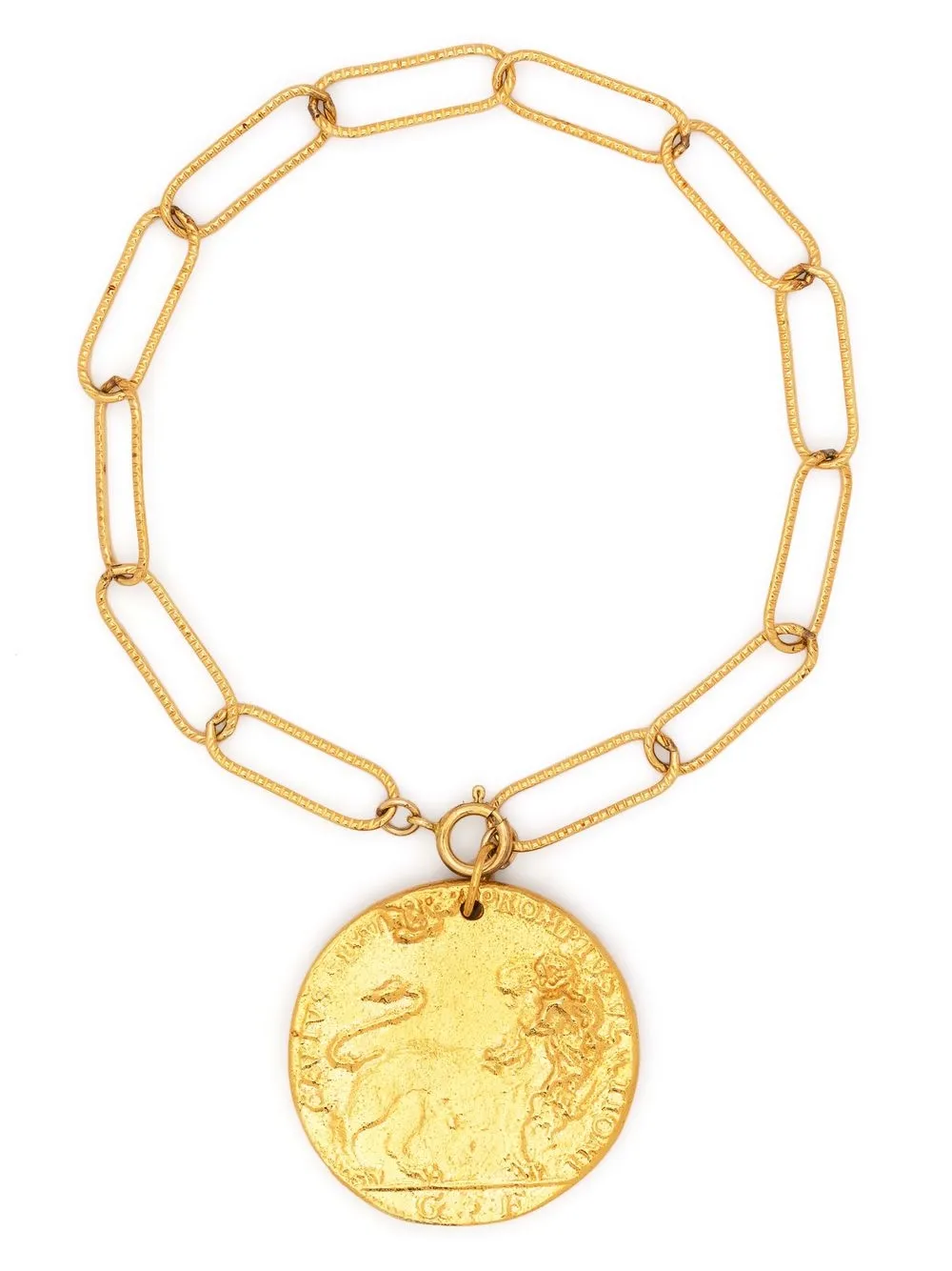 

Alighieri pulsera con dije de moneda - Dorado