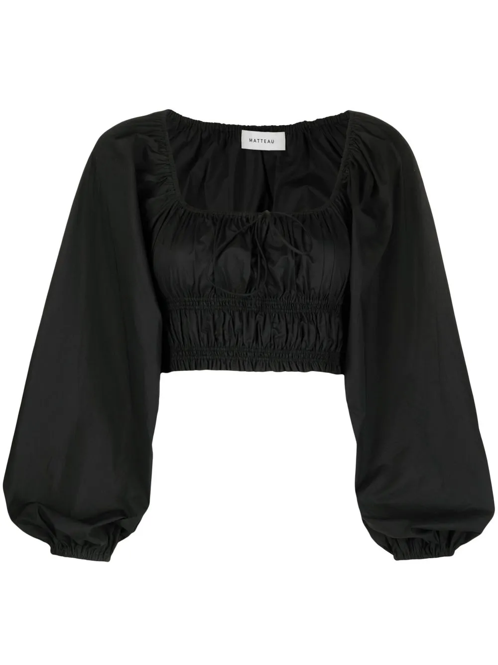 

Matteau blusa corta - Negro