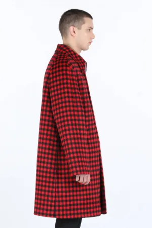 Checked Coat