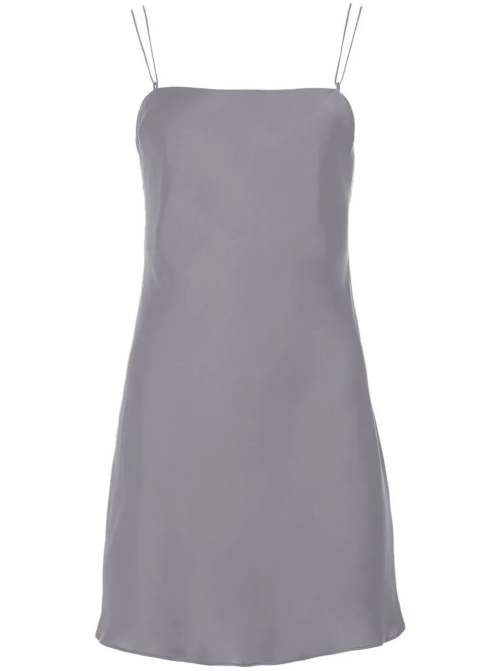 

Apparis vestido corto con acabado satinado - Gris