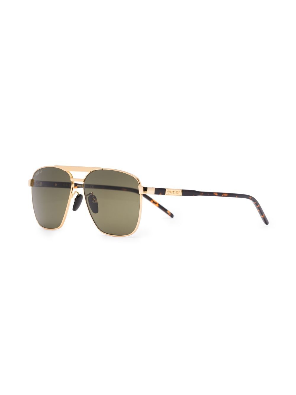 Gucci Eyewear Zonnebril met piloten montuur - Goud