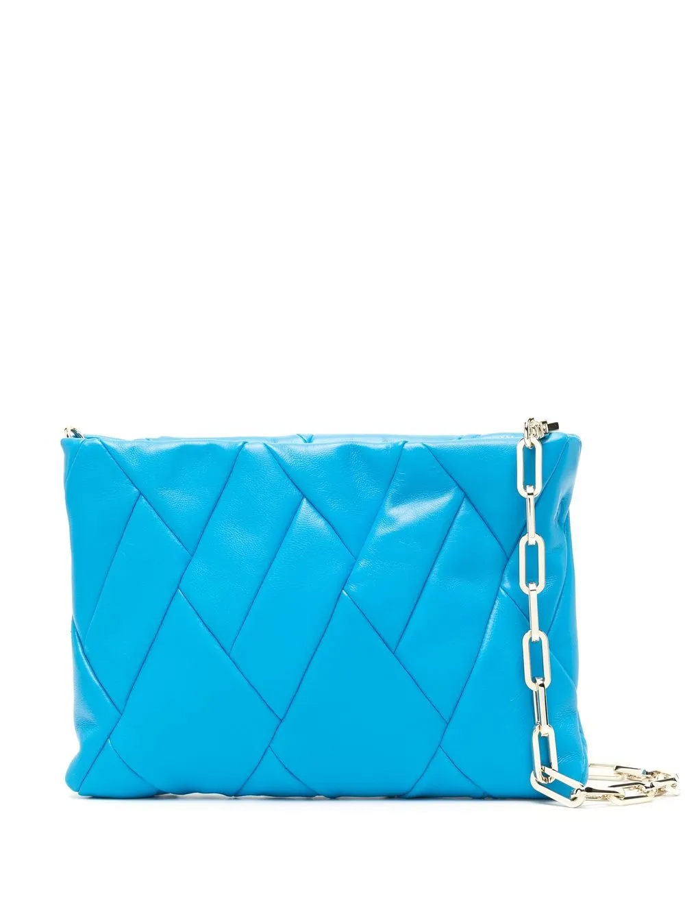 

Reco Cubo panelled mini bag - Blue