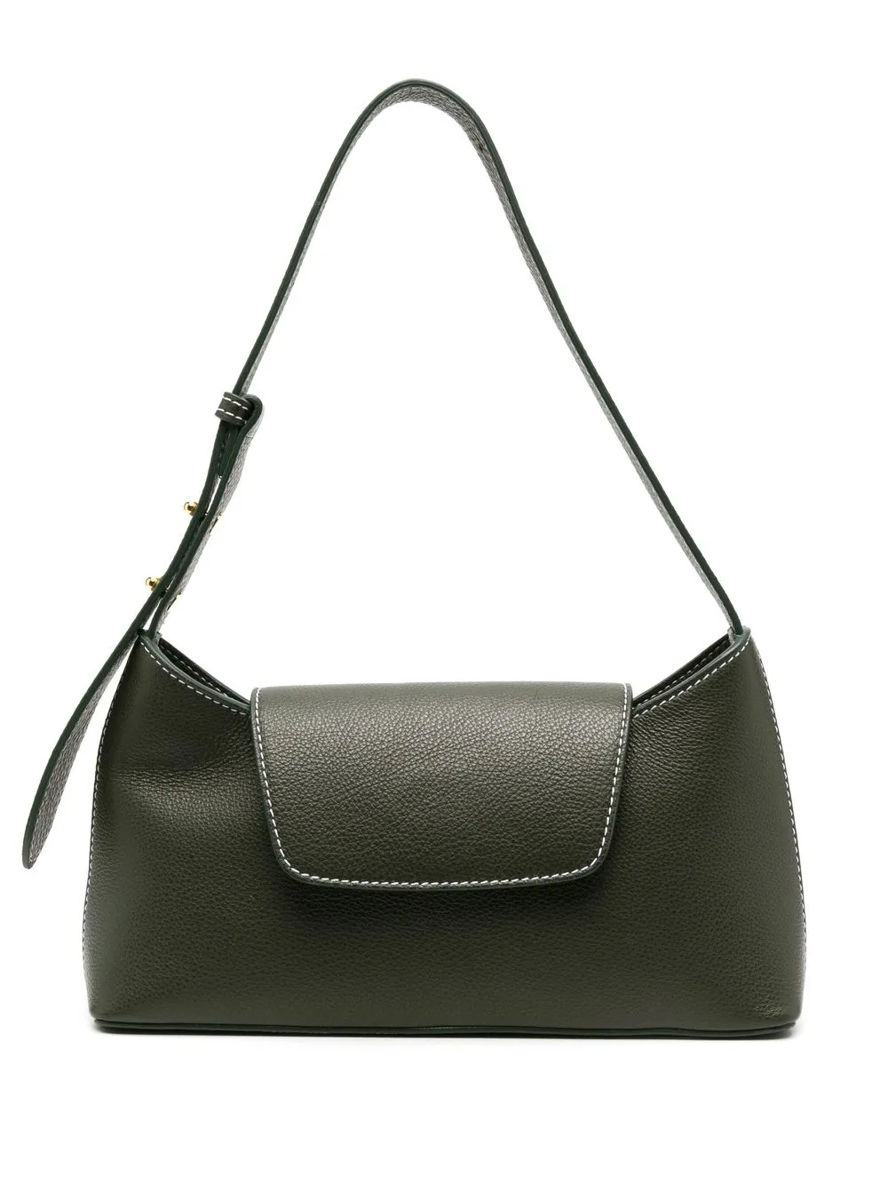 

Elleme foldover-top leather bag - Green