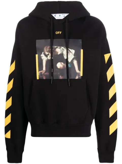 Off-White Caravaggio-print hoodie