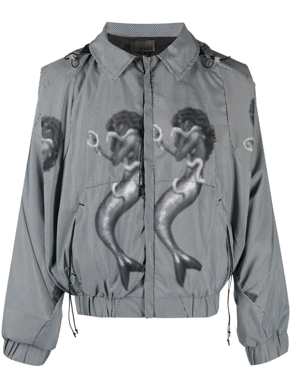 

Saul Nash chamarra bomber Mami Wata - BLACK WHITE