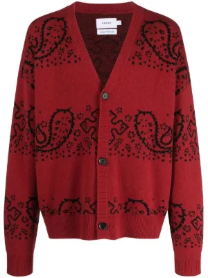 Felpa con stampa Farfetch Abbigliamento Maglioni e cardigan Felpe e hoodies Felpe Rosso 