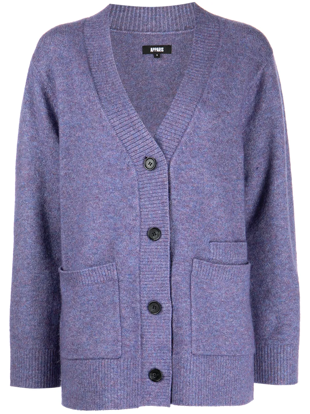 apparis cardigan andi - violet