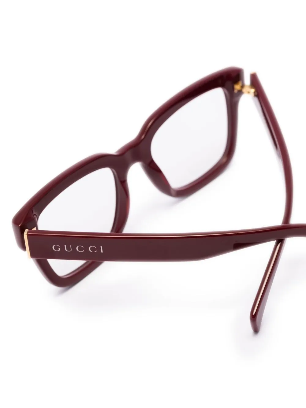 gucci logo on glasses