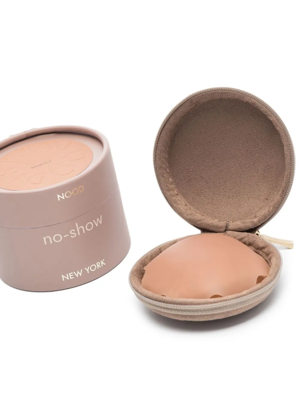 NOOD Set van zeven paar tepel covers - Beige