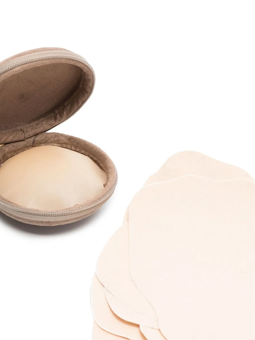 NOOD Set van vijf paar tepel covers - Beige