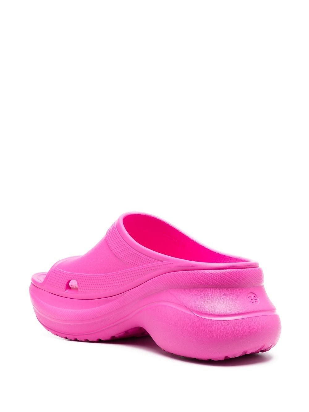 Shop Balenciaga Chunky Open-toe Sandals In Pink