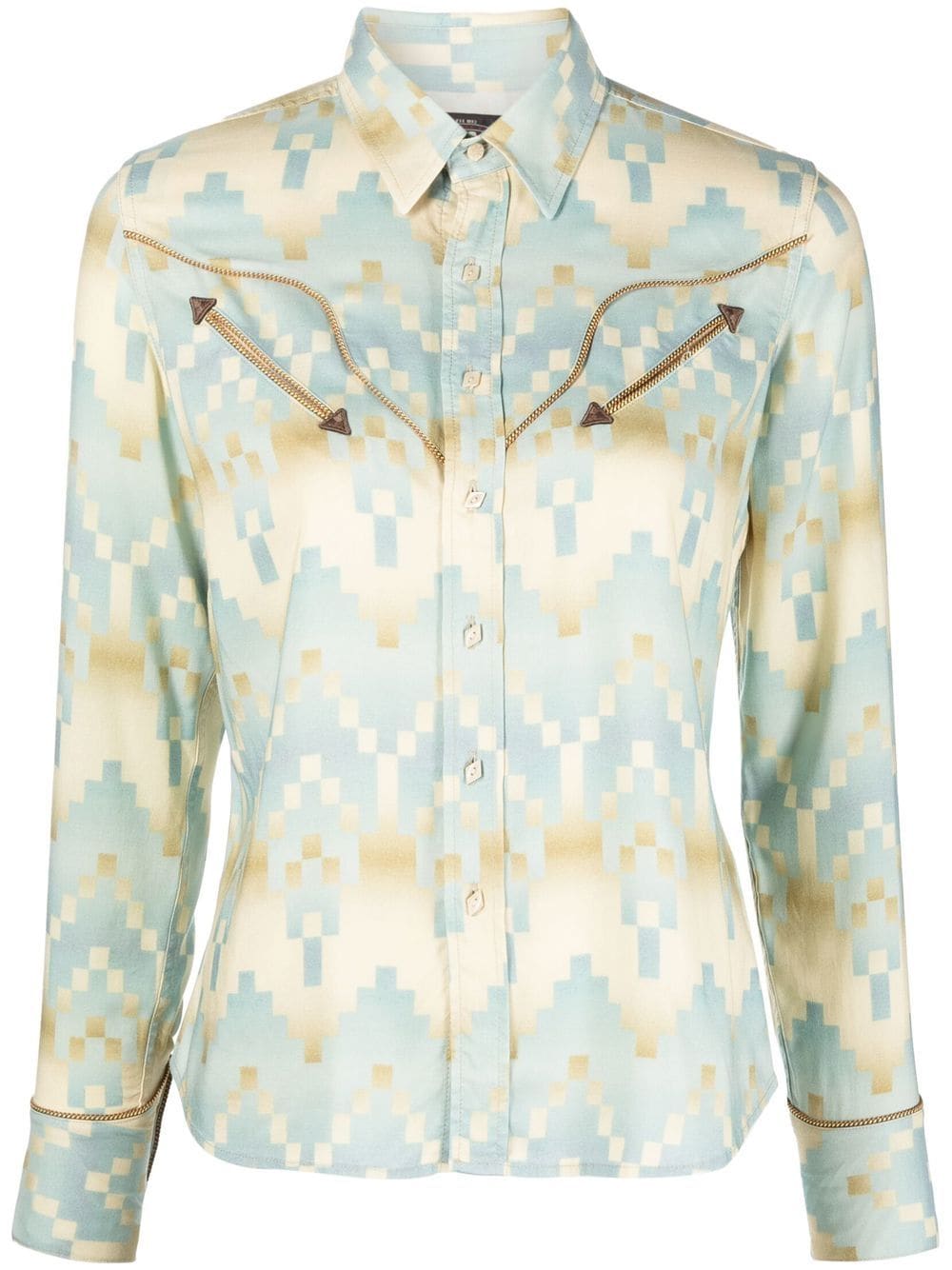 Ralph Lauren RRL Audrey geometric-print western shirt Women