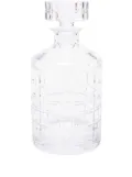 Ralph Lauren Home Hudson Plaid glass decanter - Neutrals