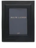 Ralph Lauren Home Brennan leather photo frame (5cm x 7cm ) - Black