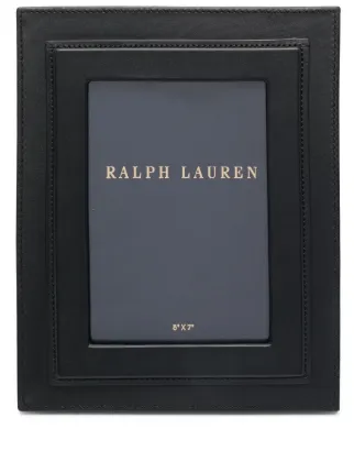 Ralph Lauren Home Brennan Leather Photo Frame (5cm x 7cm ) | Black
