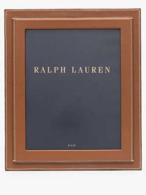 Ralph Lauren Home porta retratos Brennan de cuero (8cm x 10cm)