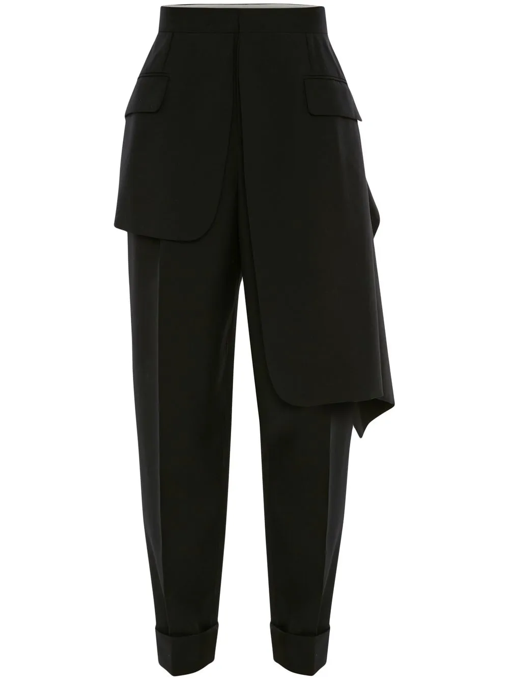 

Alexander McQueen Hybrid tailored trousers - Black