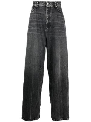 balenciaga wide jeans