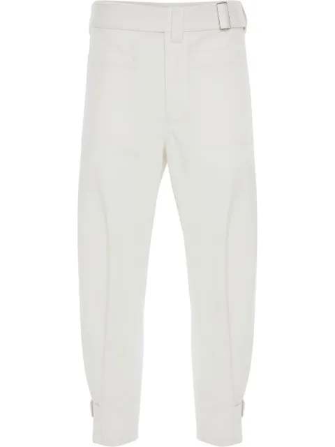 Alexander McQueen belted cargo trousers