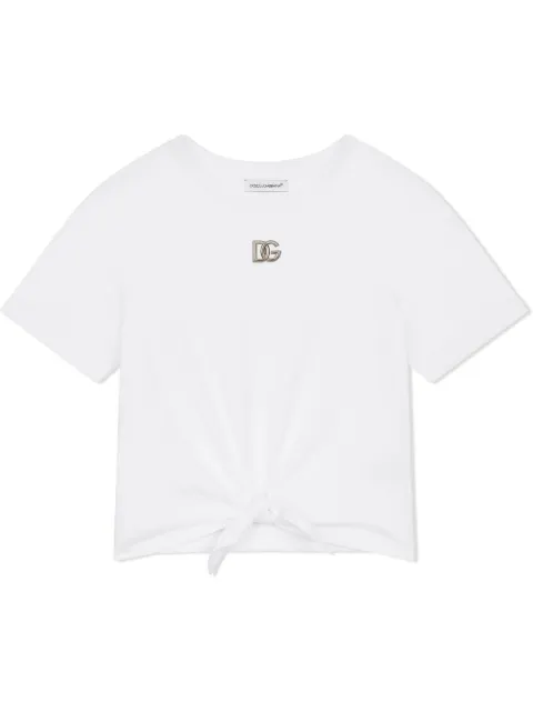 Dolce & Gabbana Kids DG-logo cotton T-shirt