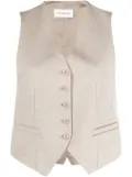 The Frankie Shop Gelso tailored waistcoat - Neutrals