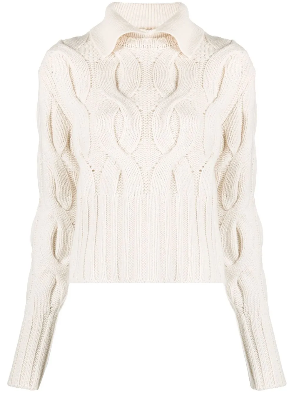 

Elleme chunky-knit jumper - Neutrals