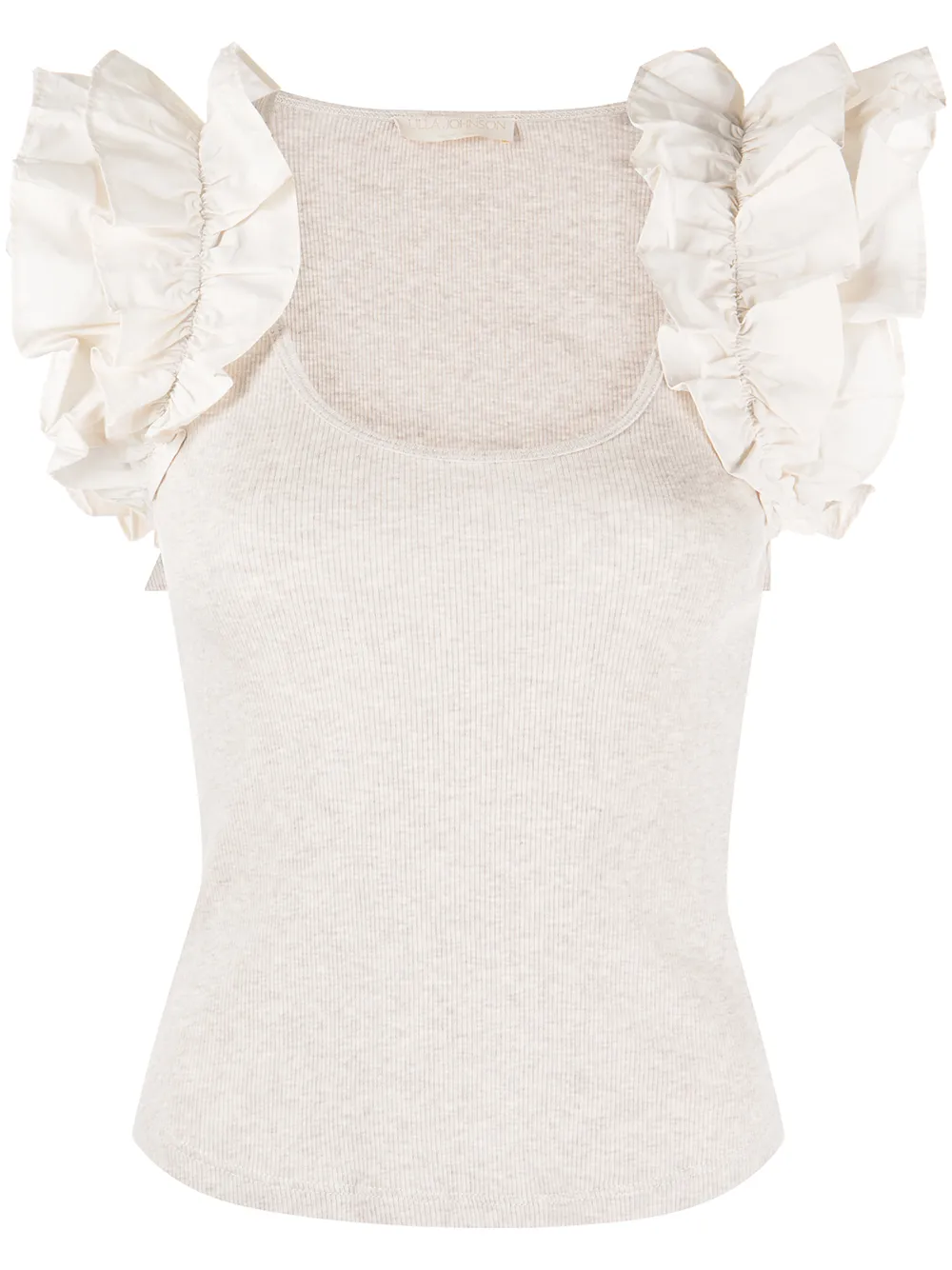 Ulla Johnson Koa ruffle-sleeve Top - Farfetch