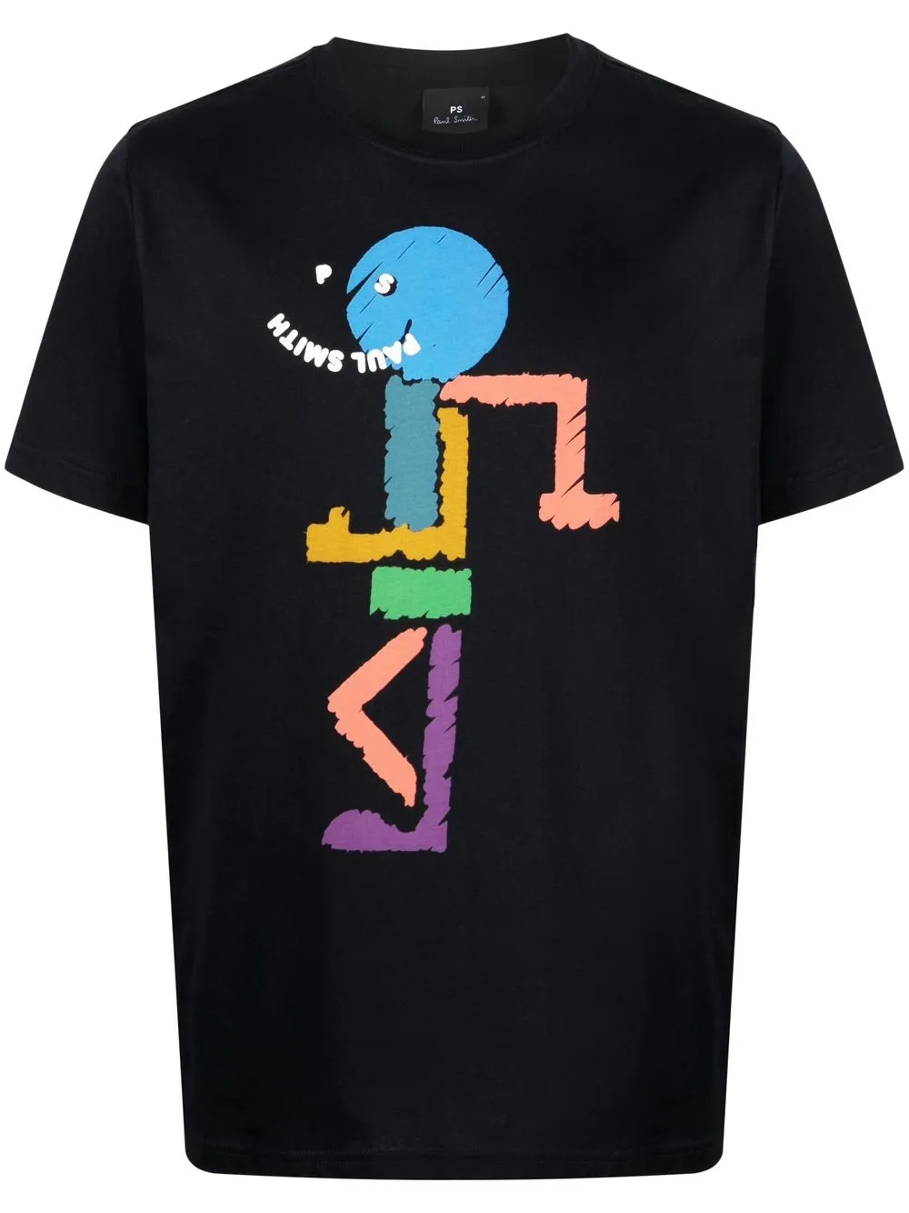 

PS Paul Smith playera Happy Man - Negro