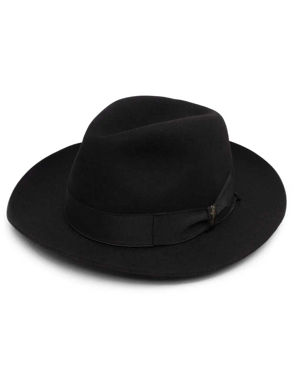 Borsalino Fedora hoed Zwart