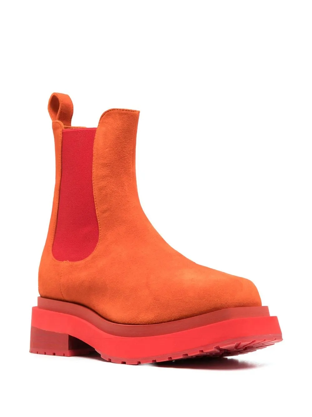 Eckhaus Latta Laarzen met elastische zijkant - Oranje