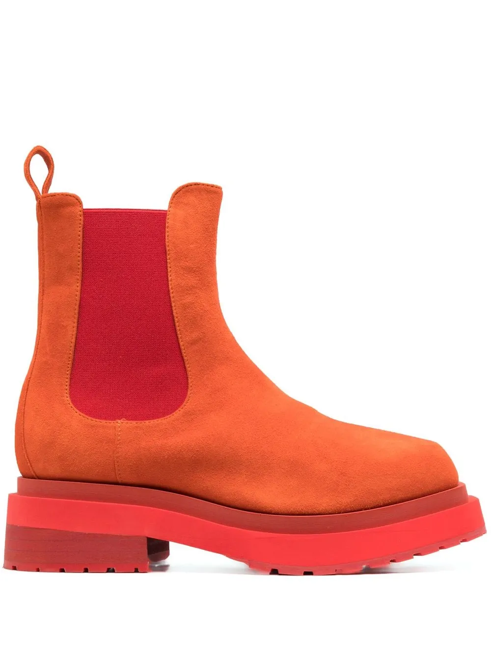 

Eckhaus Latta botas Mike - Naranja