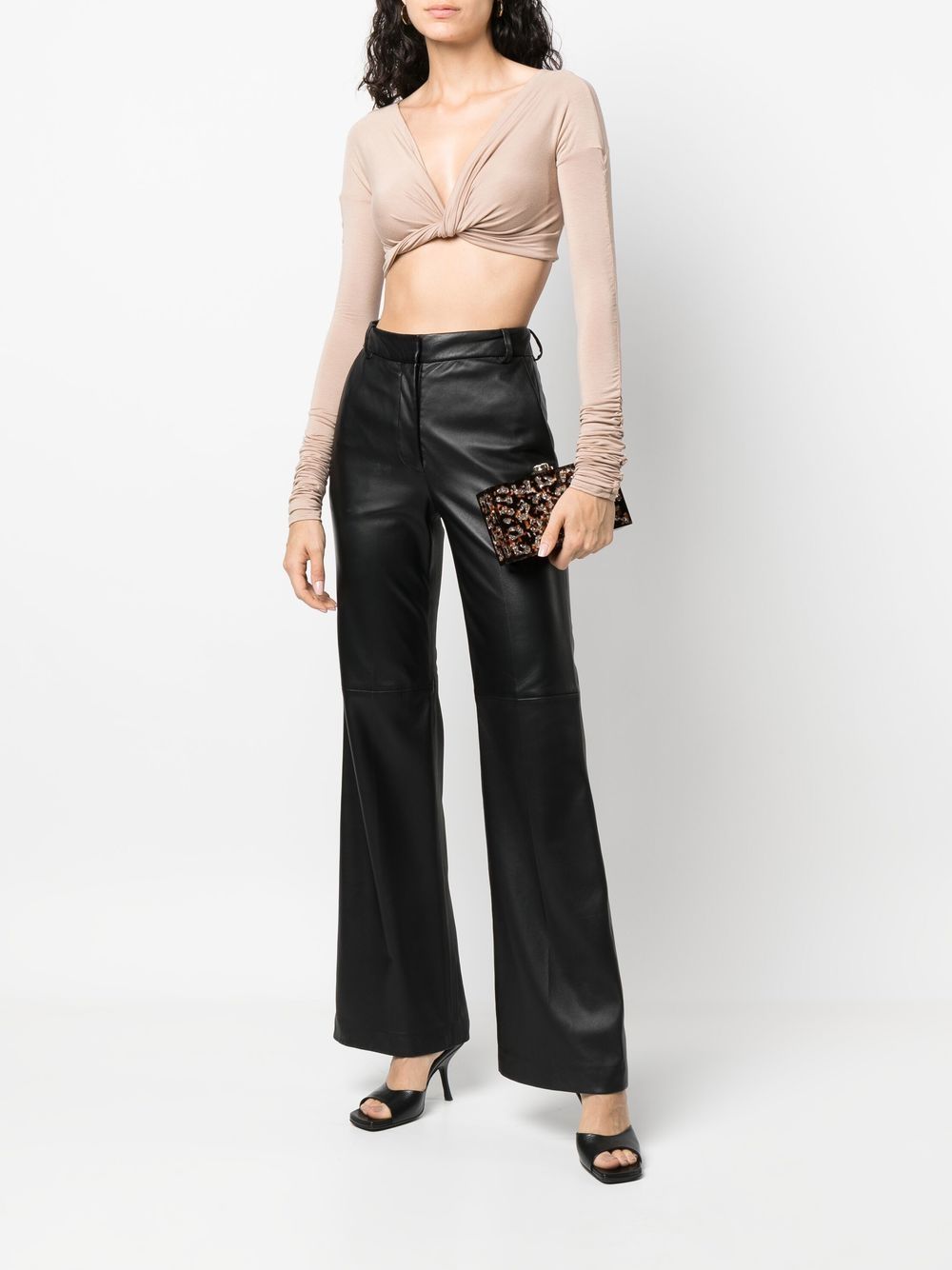 CONCEPTO Cropped top - Beige