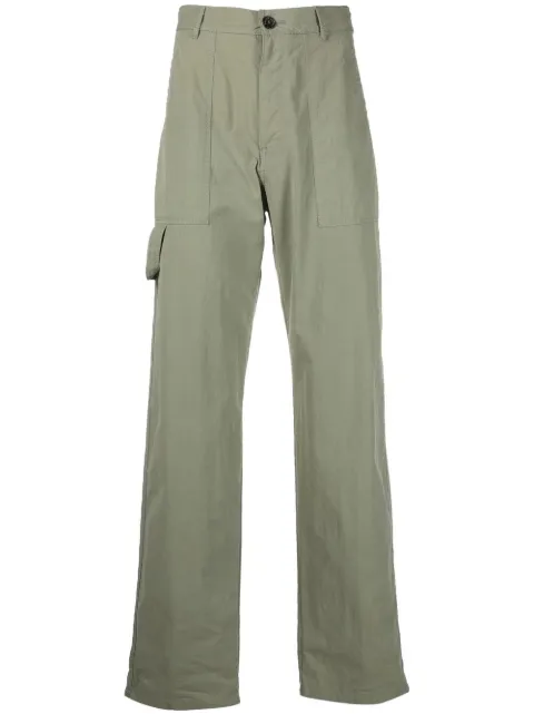 Philippe Model Paris mid-rise straight-leg trousers