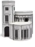 Fornasetti Nel Mentre scented candle (310g) - Grey
