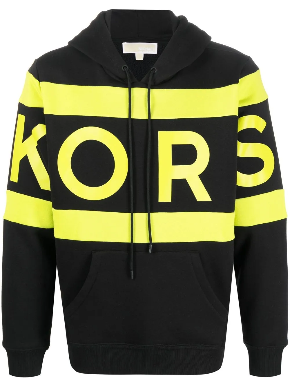 

Michael Kors Collection logo-print organic-cotton hoodie - Black