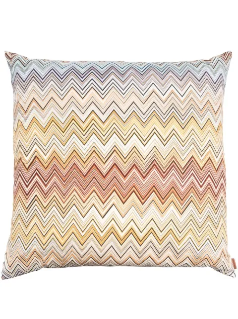 Missoni Home chevron-print square cushion