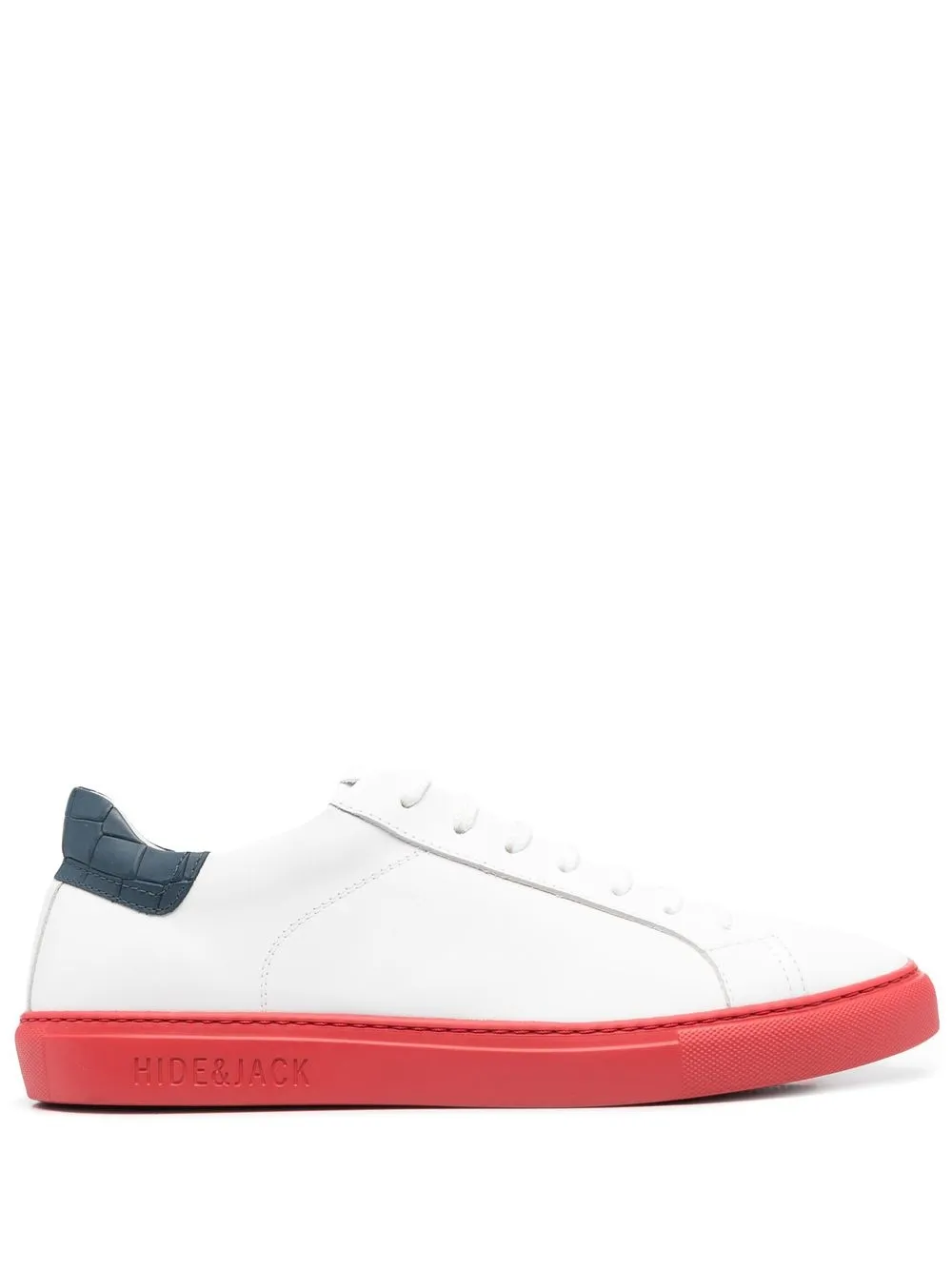 

Hide&Jack tenis bajos con diseño color block - Blanco