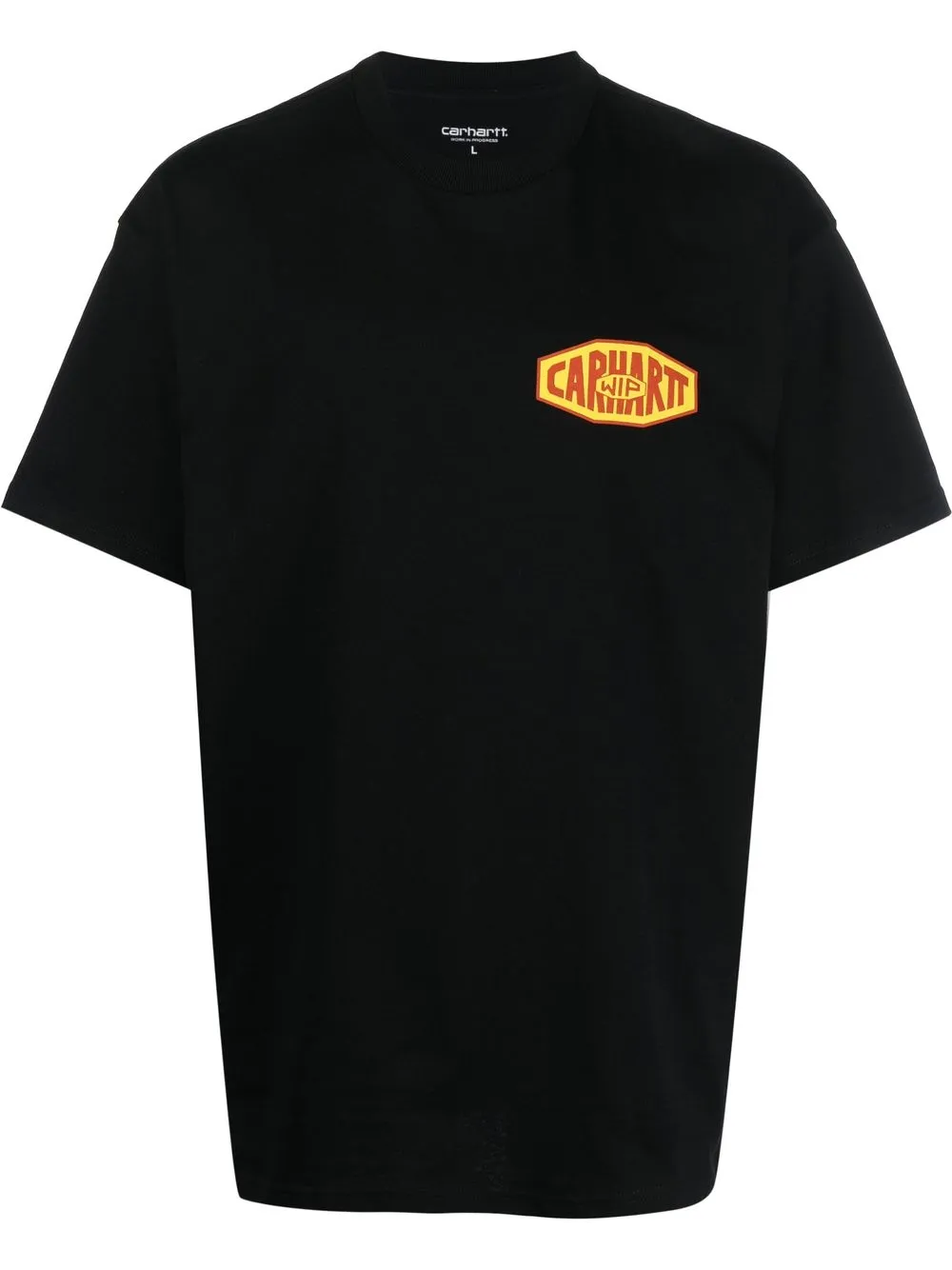 

Carhartt WIP playera manga corta con logo estampado - Negro