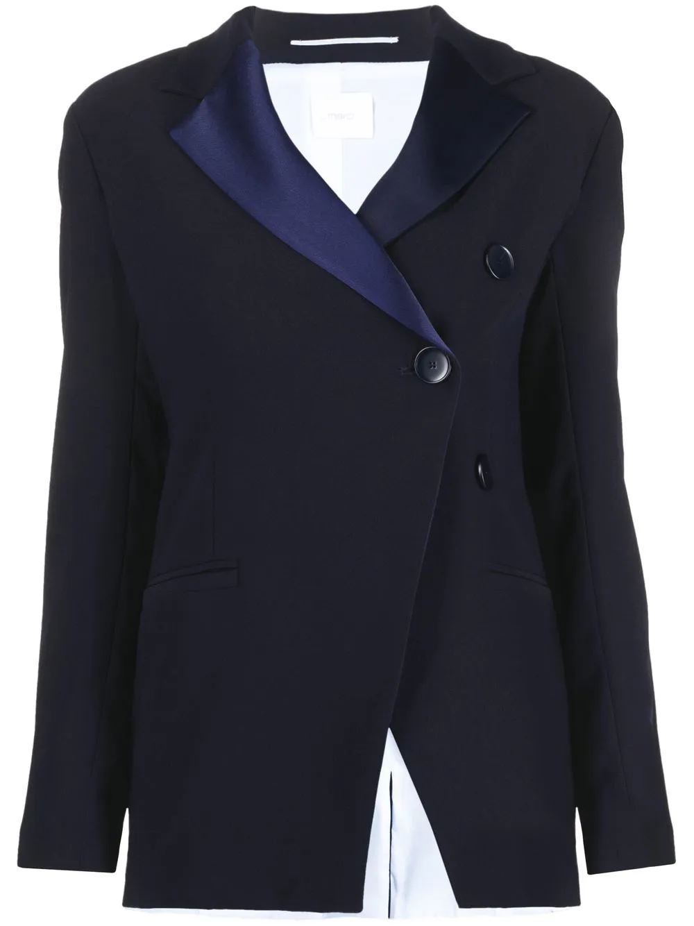 

Merci blazer con botones y solapas de muesca - Azul
