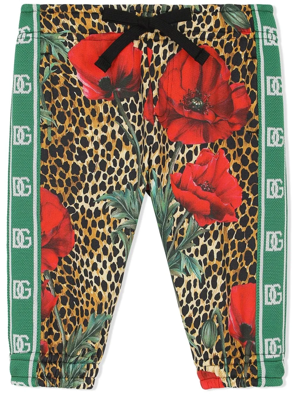 

Dolce & Gabbana Kids pantalones rectos - Marrón