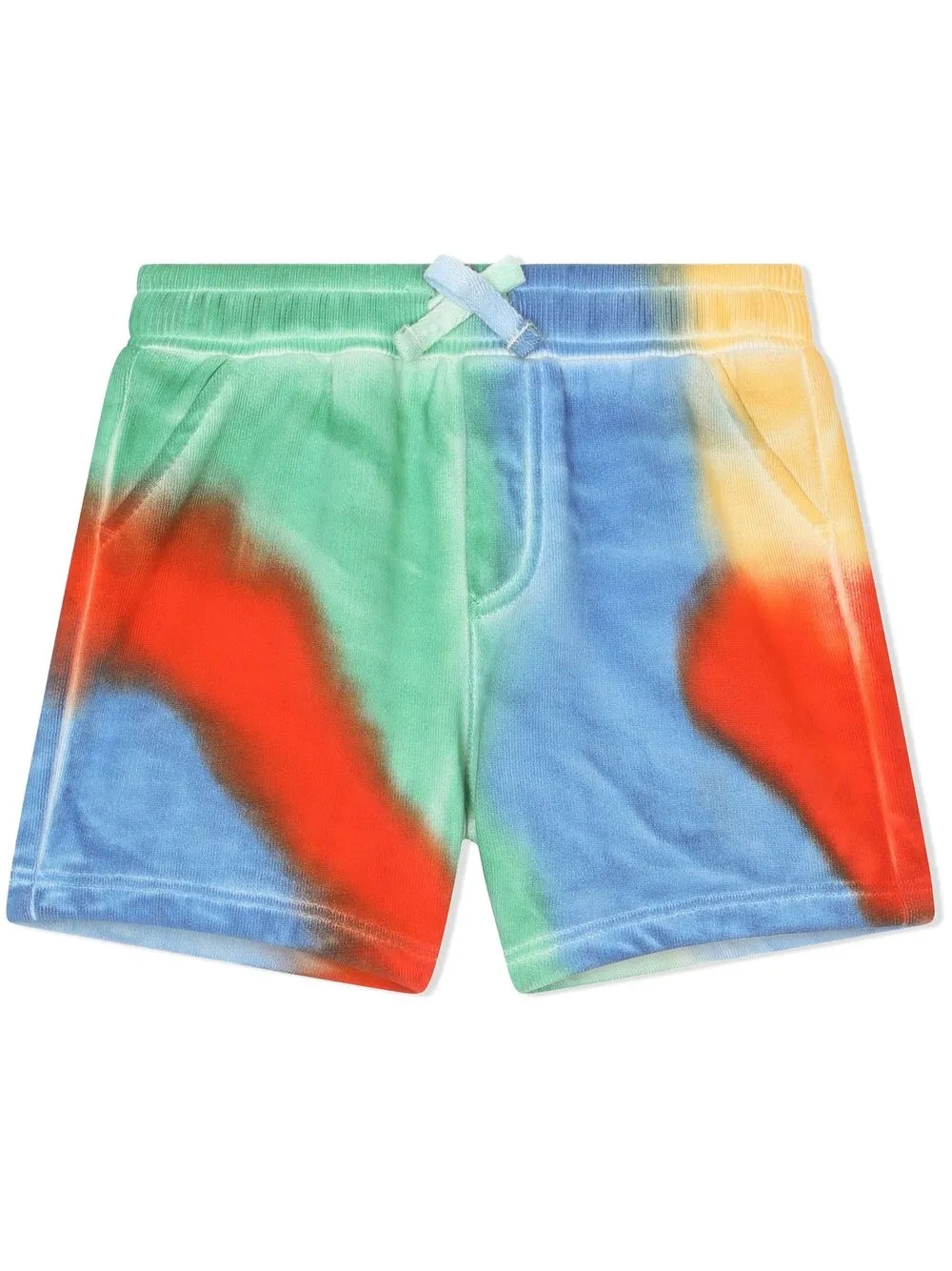 

Dolce & Gabbana Kids tie-dye casual shorts - Blue