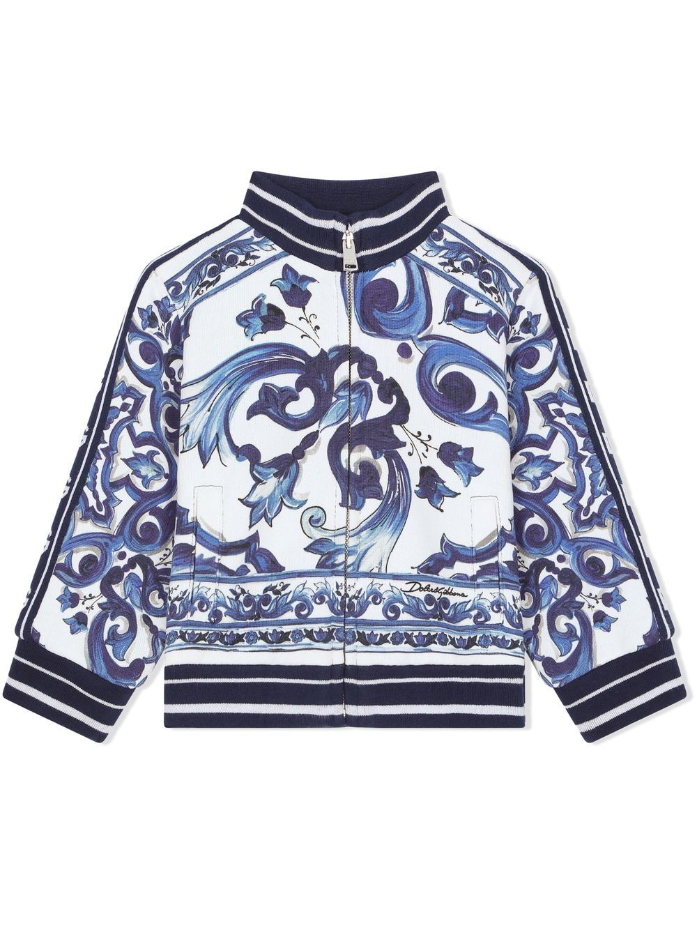 dolce and gabbana blue jacket