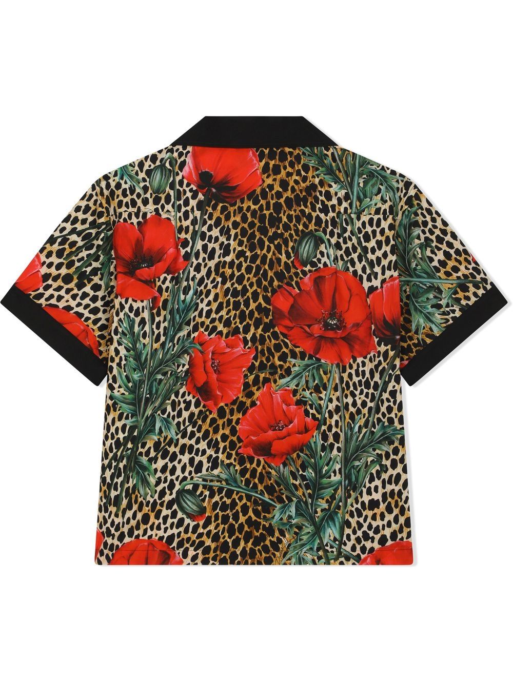 Dolce & Gabbana Kids Shirt met print - Bruin