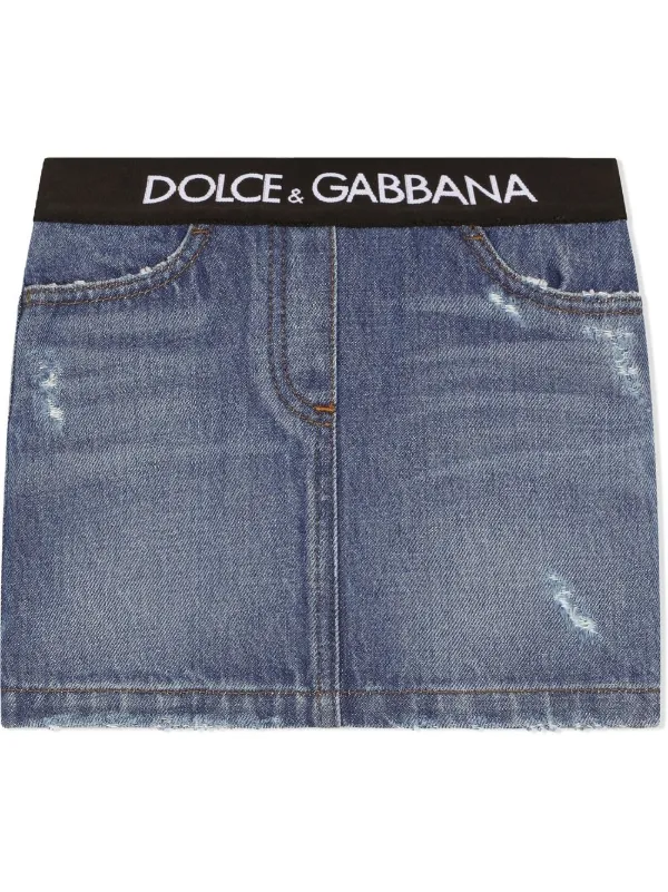 DOLCE & GABBANA デニムスカート