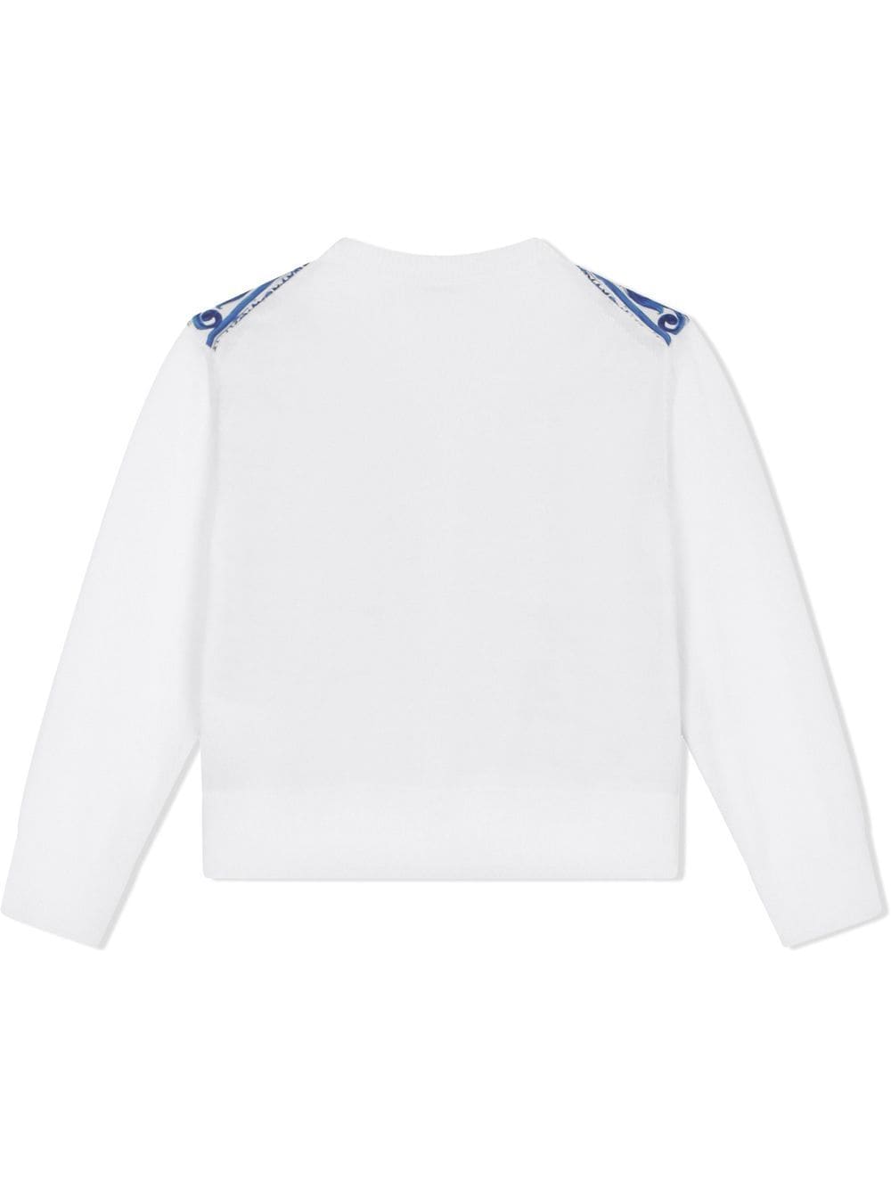 Dolce & Gabbana Kids Vest met print - Wit