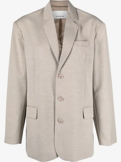 The Frankie Shop blazer Gelso à coupe oversize