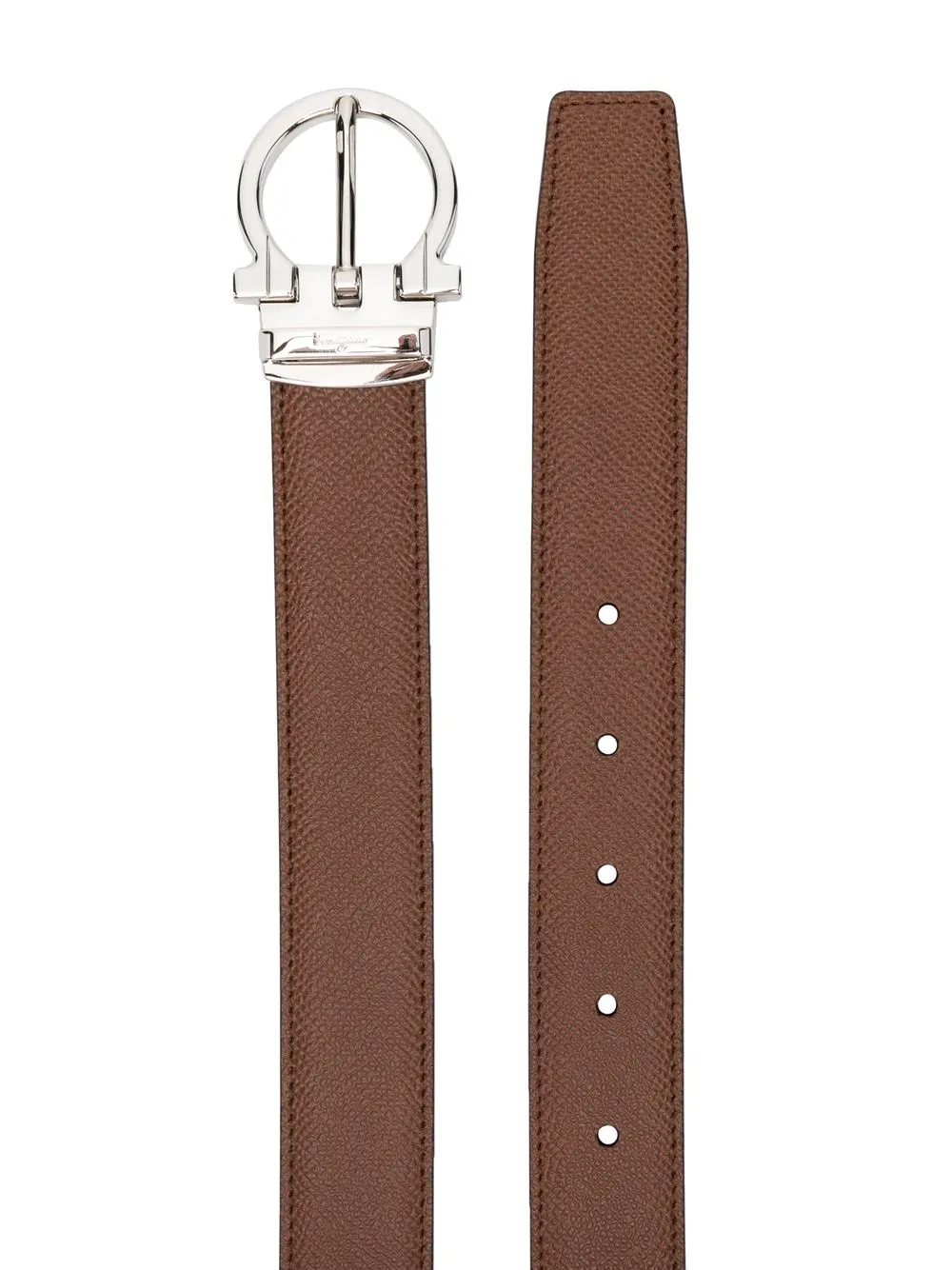 Ferragamo Gancini buckle leather belt | Image 2